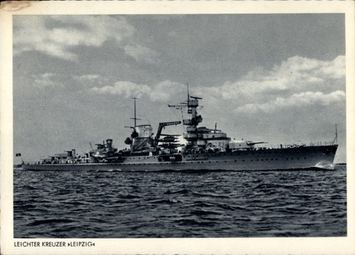 Deutsches kriegsschiff - ak,