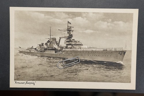 Foto postkarte kreuzer leipzig - postkarte,