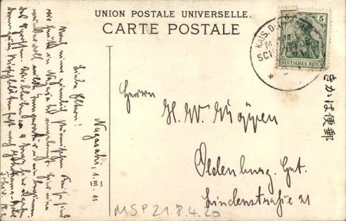 Stempel marinepost msp - msp, nr